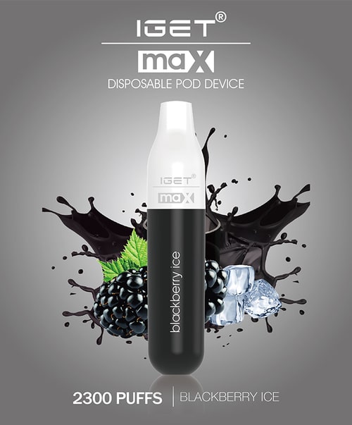 IGET Max 2300 Puff - Blackberry Ice