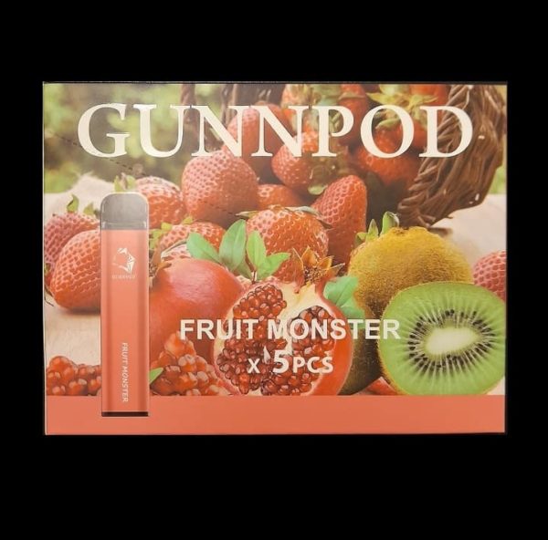 Gunnpod 2000 puffs - Fruit Monster