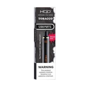 HQD Cuvie Plus 1200 Puff - Tobacco