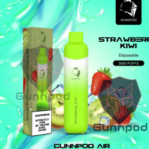 3000 Puff Gunnpod AIR - Strawberry Kiwi