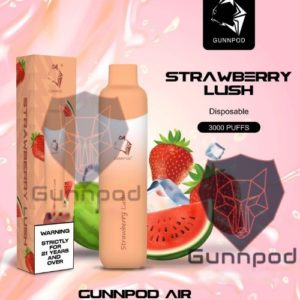 3000 Puff Gunnpod AIR - Strawberry Lush