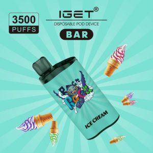 3500 Puff IGET Bar - Ice Cream