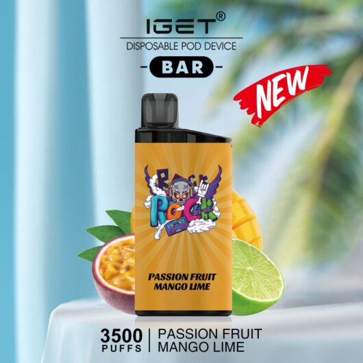 3500 Puff IGET Bar - Passion Fruit Mango Lime