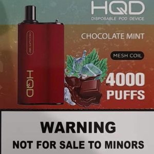 HQD BOX 4000 Puff - Chocolate Mint