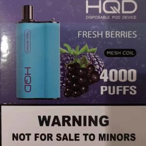 HQD BOX 4000 Puff - Fresh Berries