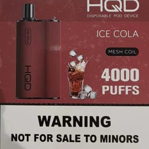 HQD BOX 4000 Puff - Ice Cola
