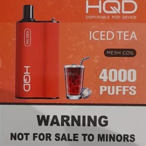 HQD BOX 4000 Puff - Iced Tea