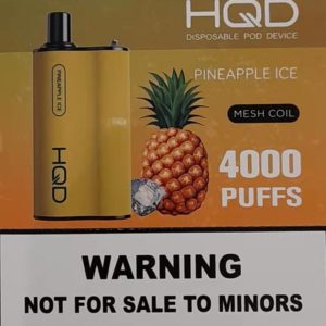 HQD BOX 4000 Puff - Pineapple Ice
