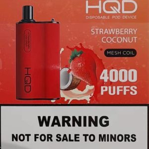 HQD BOX 4000 Puff - Strawberry Coconut