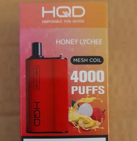 HQD BOX 4000 Puff – Honey Lychee