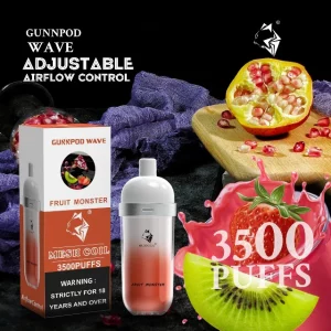 Gunnpod WAVE 3500 puffs - Fruit Monster