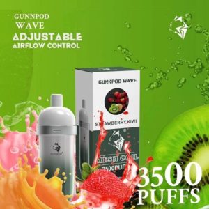 Gunnpod WAVE 3500 puffs - Strawberry Kiwi