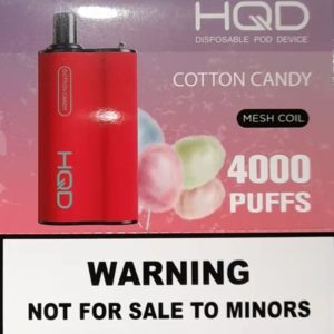 HQD BOX 4000 Puff - Cotton Candy