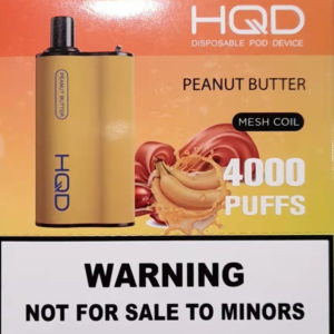 HQD BOX 4000 Puff - Peanut Butter