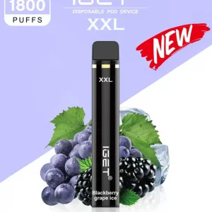 IGET XXL 1800 Puff - Blackberry Grape Ice