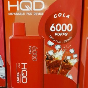 HQD 6000 Puff HBAR - Cola