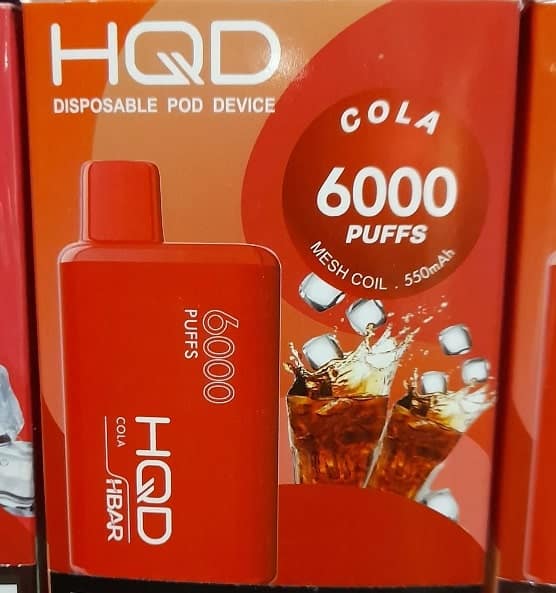 HQD 6000 Puff HBAR - Cola