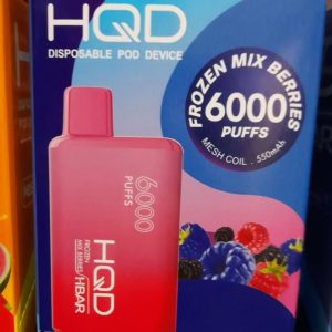HQD 6000 Puff HBAR - Frozen Mix Berries