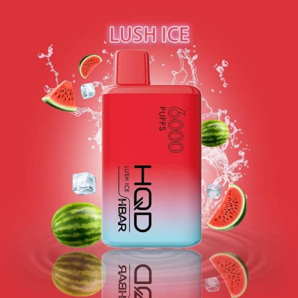 HQD 6000 Puff HBAR - Lush Ice