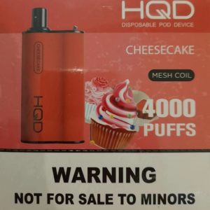 HQD BOX 4000 Puff - Cheese Cake