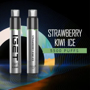 5500 Puff IGET HOT - Strawberry Kiwi Ice