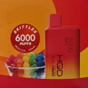 HQD 6000 Puff HBAR - Skittles (Fruity Candy Mix)