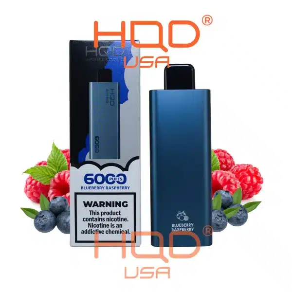 HQD 6000 Puff Cuvie Slick - Blueberry Raspberry