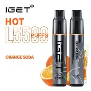 5500 Puff IGET HOT - Orange Soda