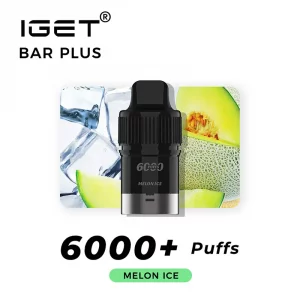 6000 IGET BAR PLUS Cartridge Pod-Melon Ice
