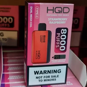 HQD Miracle Strawberry Raspberry