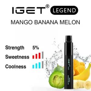IGET Legend 4000 Puff - Mango Banana Melon